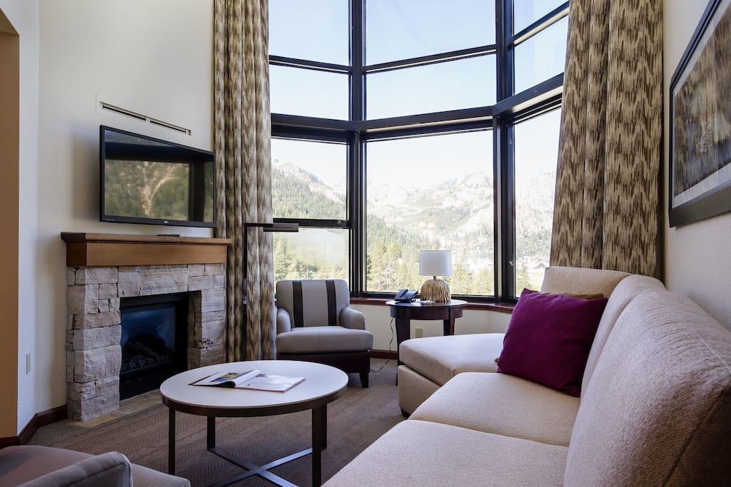 Resort At Squaw Creek Penthouse 810 Olympic Valley  Dış mekan fotoğraf